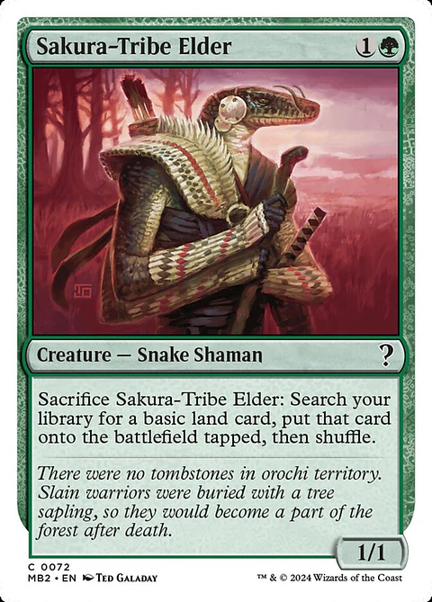 Sakura-Tribe Elder | Inglés | NM | MB2
