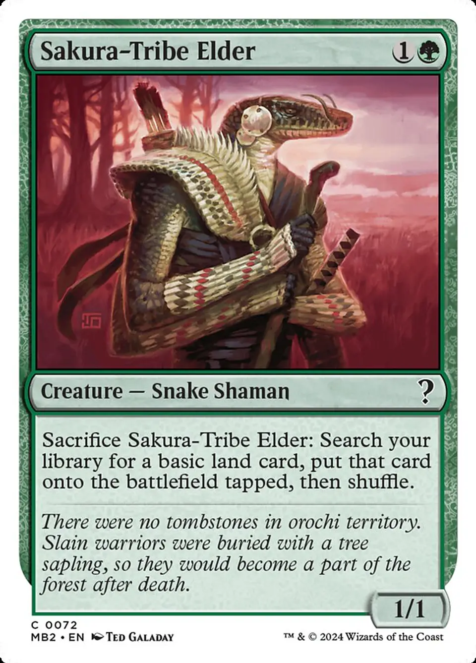 Sakura-Tribe Elder | Inglés | NM | MB2 1