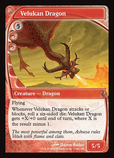 Velukan Dragon | Inglés | NM | MB2