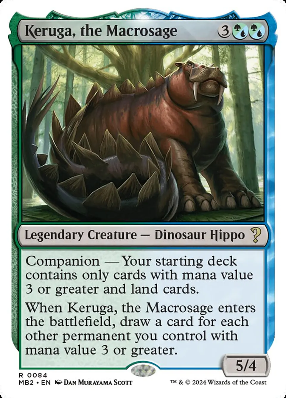Keruga, the Macrosage | Inglés | NM | MB2 1