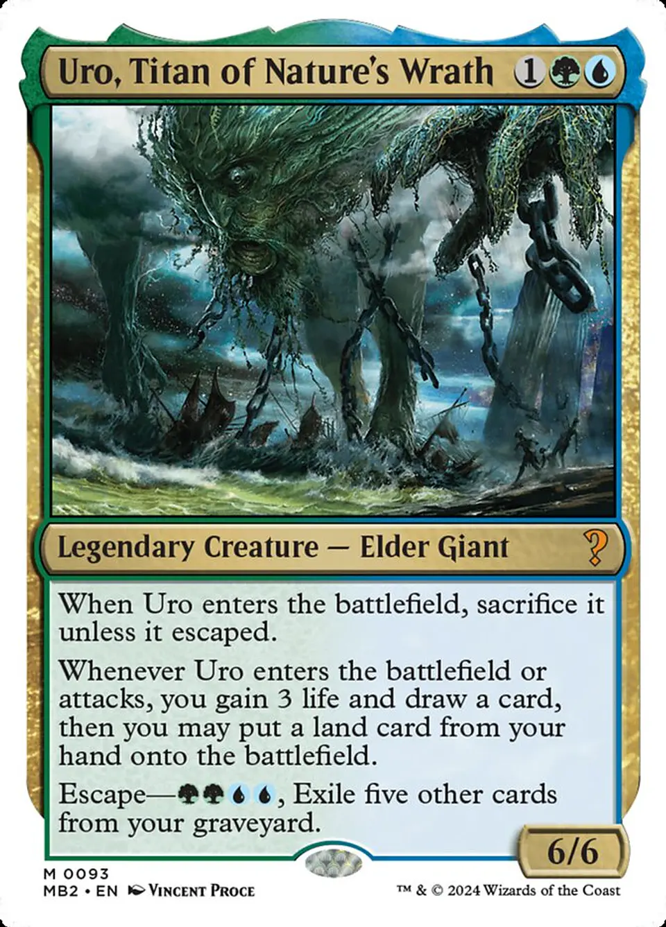 Uro, Titan of Nature's Wrath | Inglés | NM | MB2 1