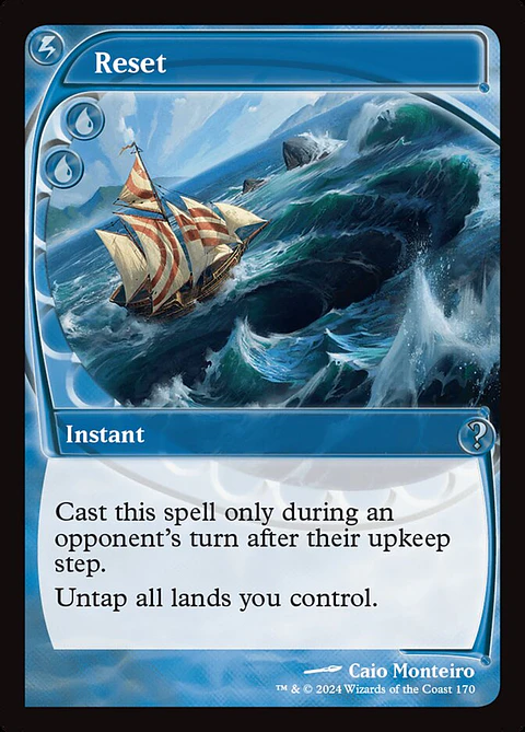 Reset | Inglés | NM | MB2