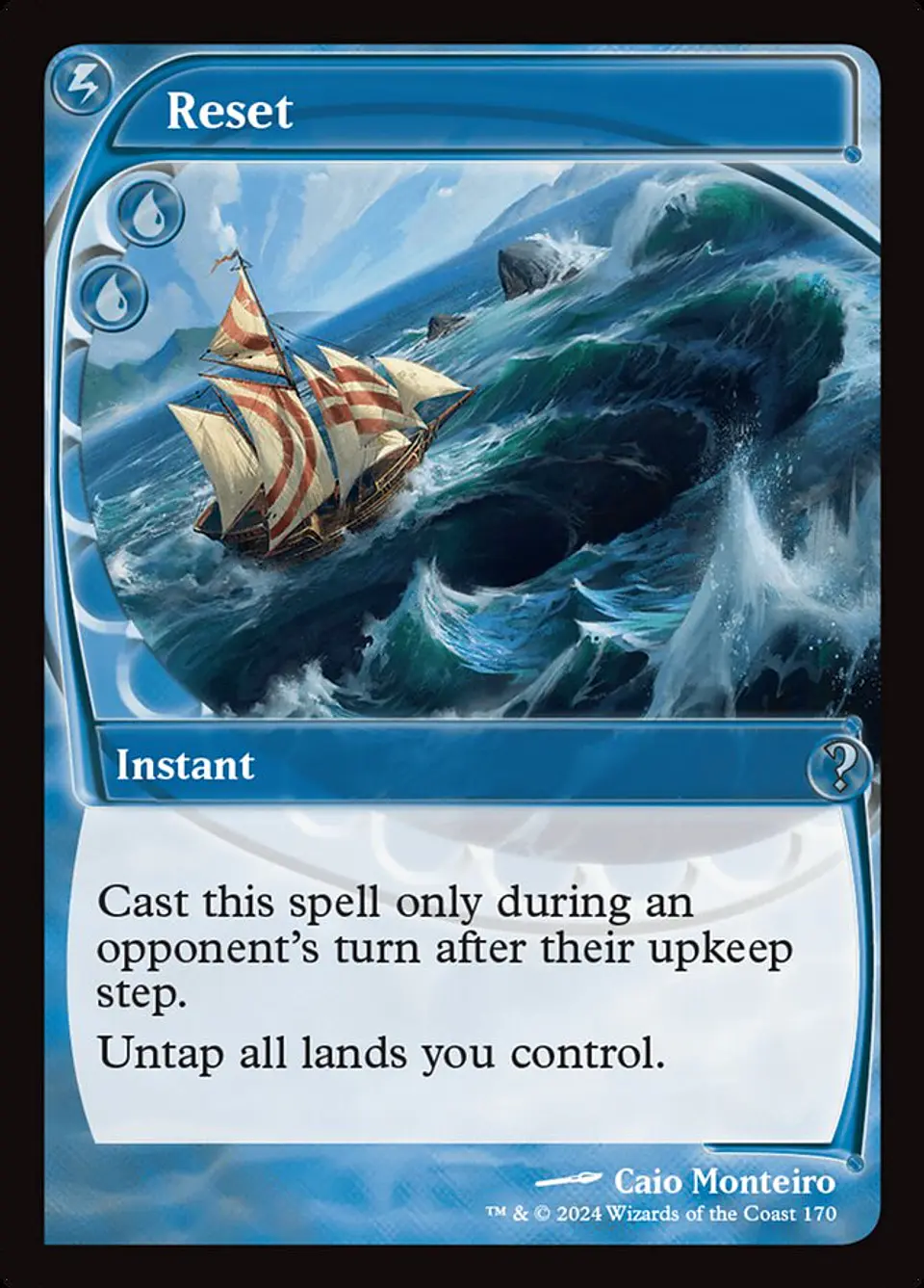 Reset | Inglés | NM | MB2 1