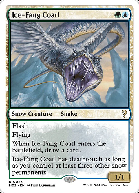 Ice-Fang Coatl | Inglés | NM | MB2