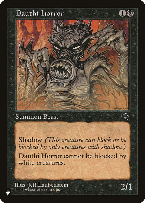 Dauthi Horror (Retro Frame) | Inglés | NM | PLST