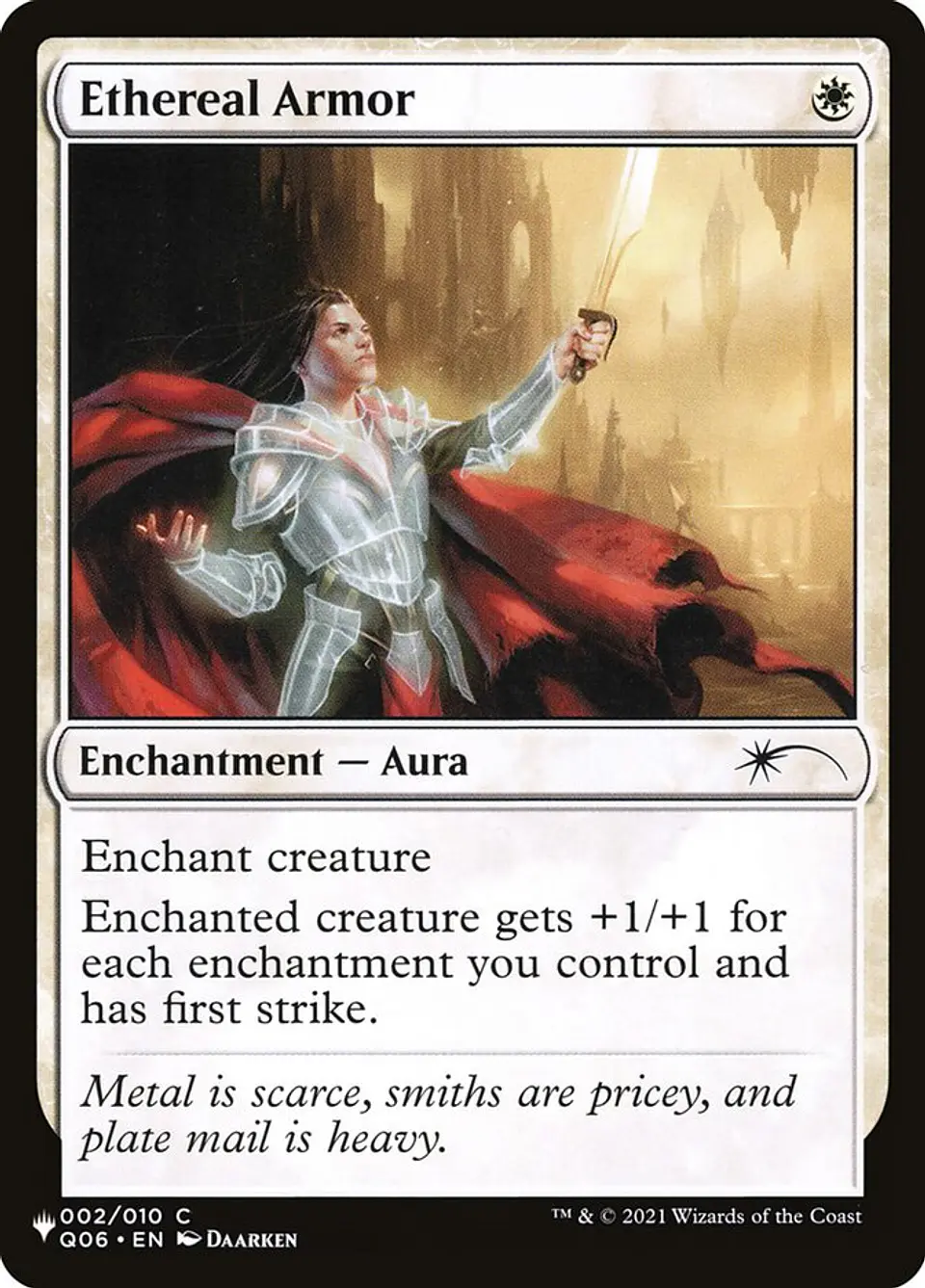 Ethereal Armor | Inglés | NM | PLST 1