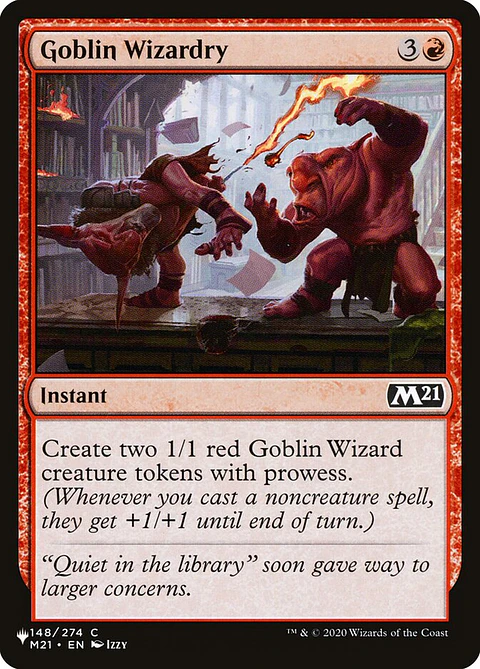 Goblin Wizardry | Inglés | NM | PLST
