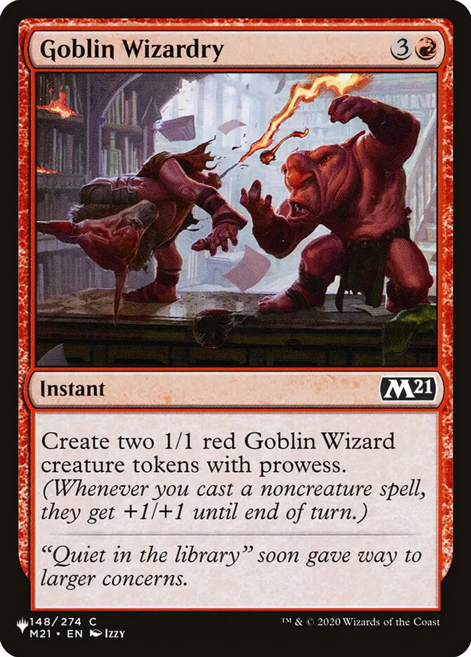 Goblin Wizardry | Inglés | NM | PLST 1