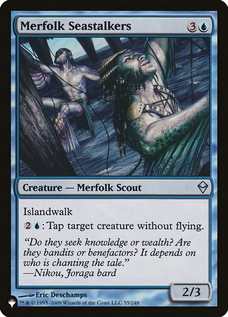 Merfolk Seastalkers | Inglés | NM | PLST 1