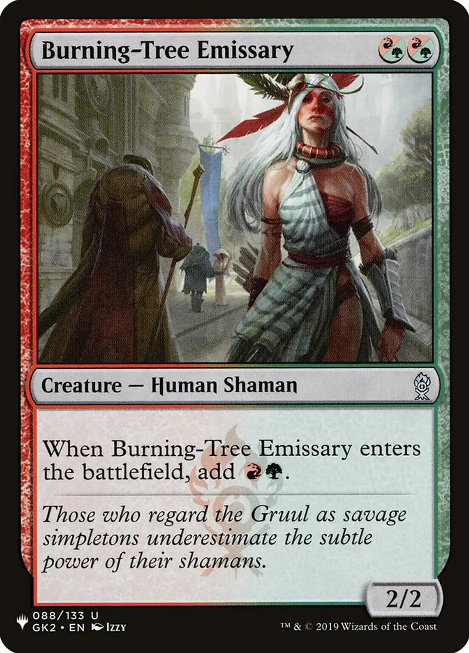 Burning-Tree Emissary | Inglés | NM | PLST 1