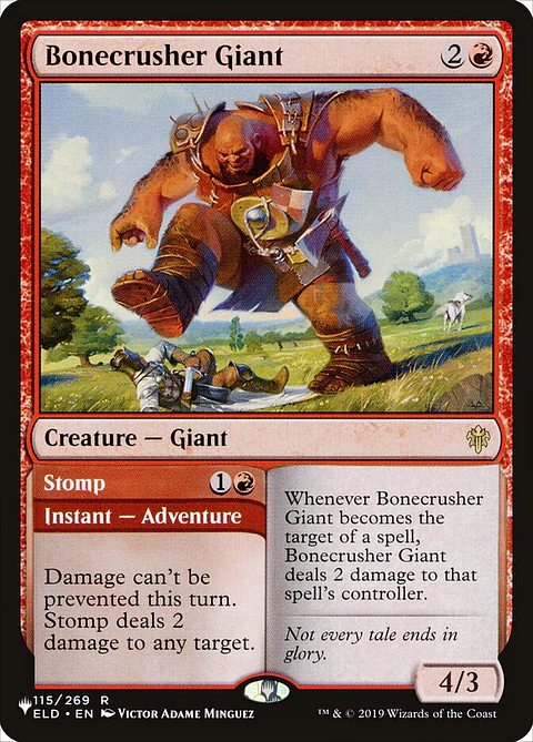Bonecrusher Giant // Stomp | Inglés | NM | PLST