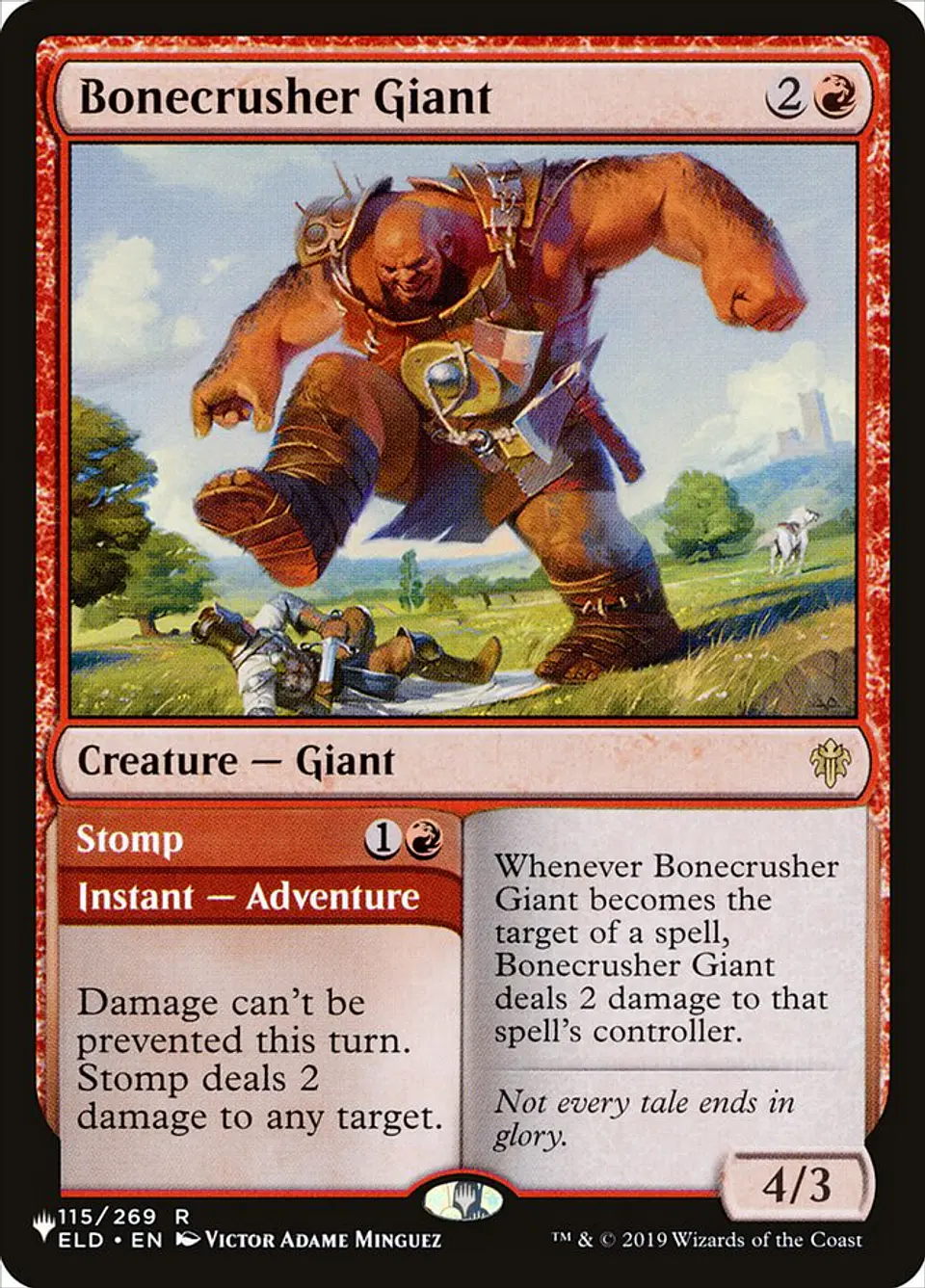 Bonecrusher Giant // Stomp | Inglés | NM | PLST 1