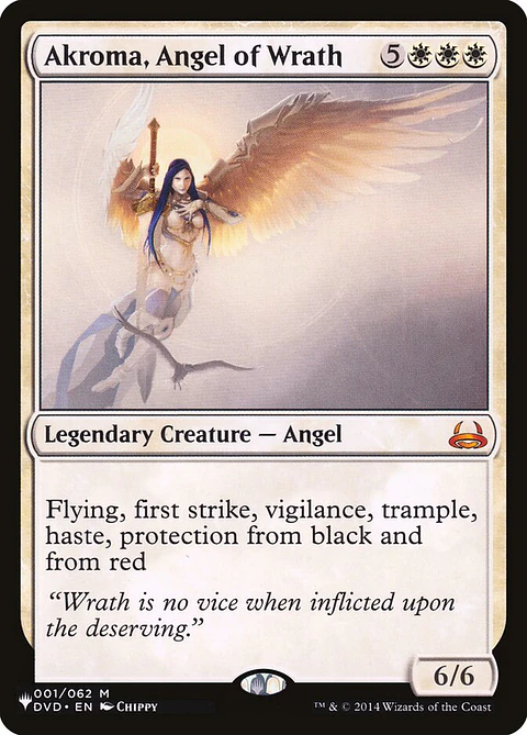 Akroma, Angel of Wrath | Inglés | NM | PLST