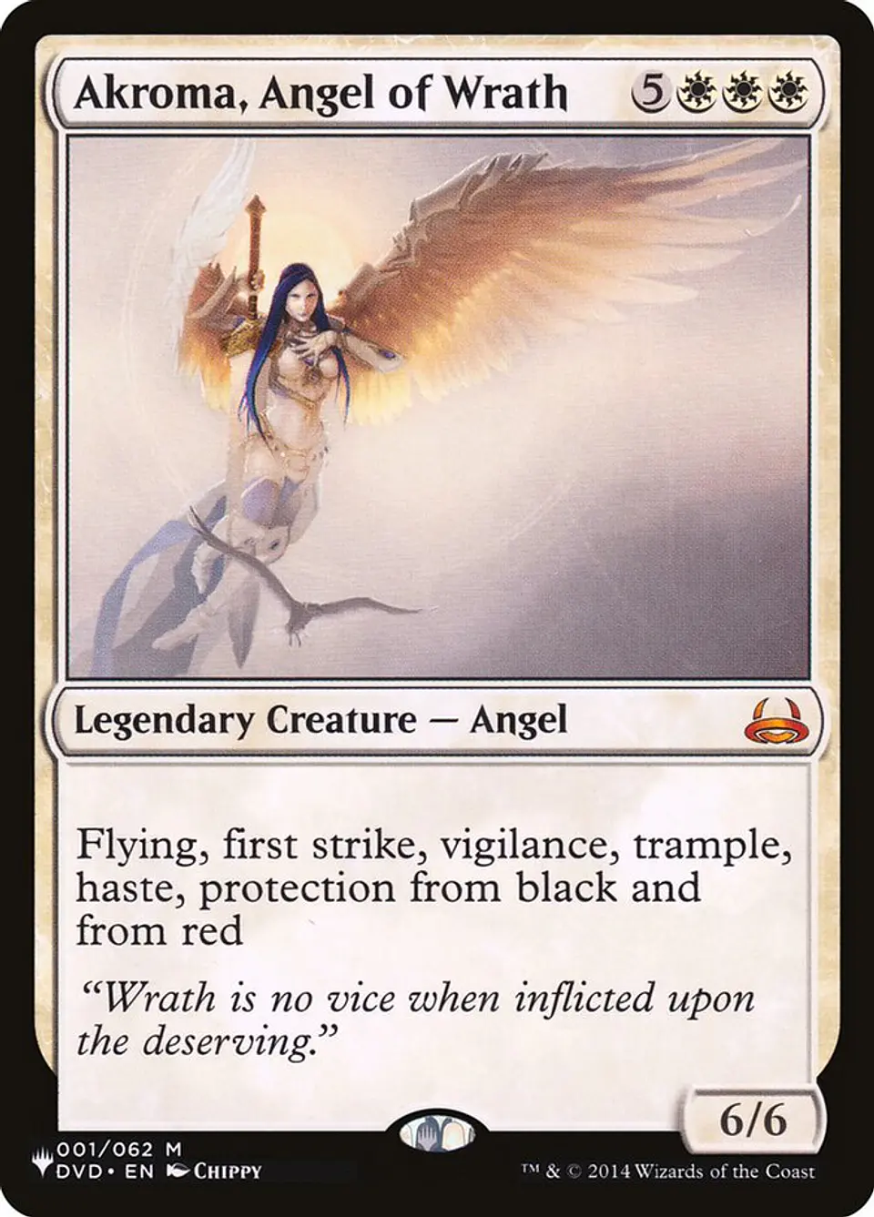 Akroma, Angel of Wrath | Inglés | NM | PLST 1