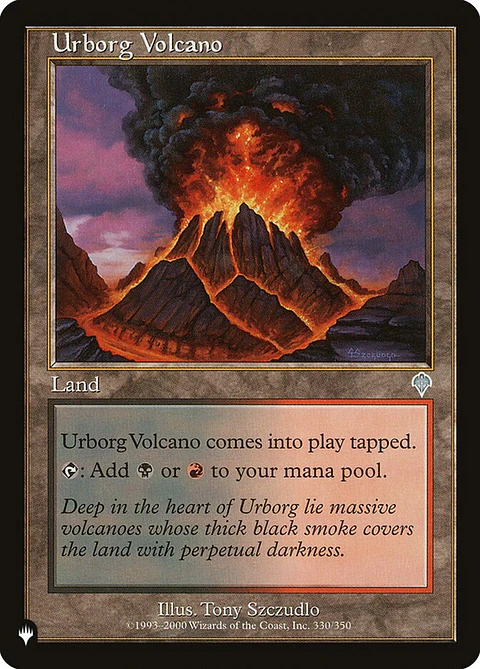 Urborg Volcano (Retro Frame) | Inglés | NM | PLST