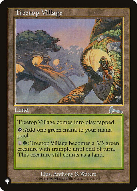 Treetop Village (Retro Frame) | Inglés | NM | PLST