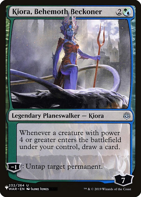 Kiora, Behemoth Beckoner | Inglés | NM | PLST