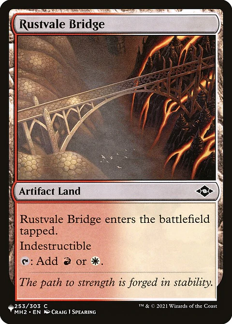 Rustvale Bridge | Inglés | NM | PLST