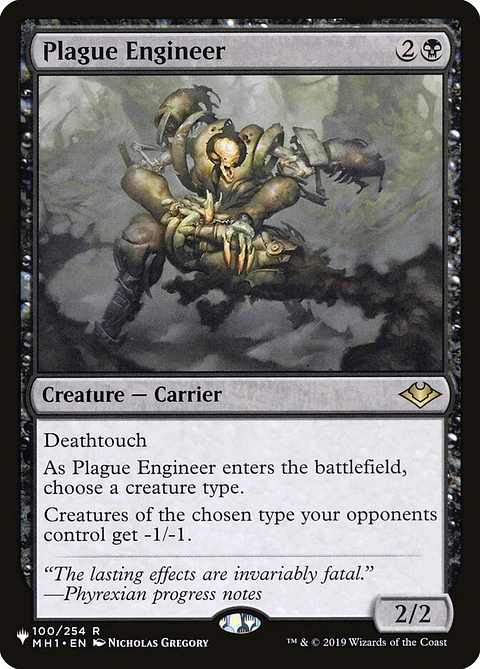 Plague Engineer | Inglés | NM | PLST