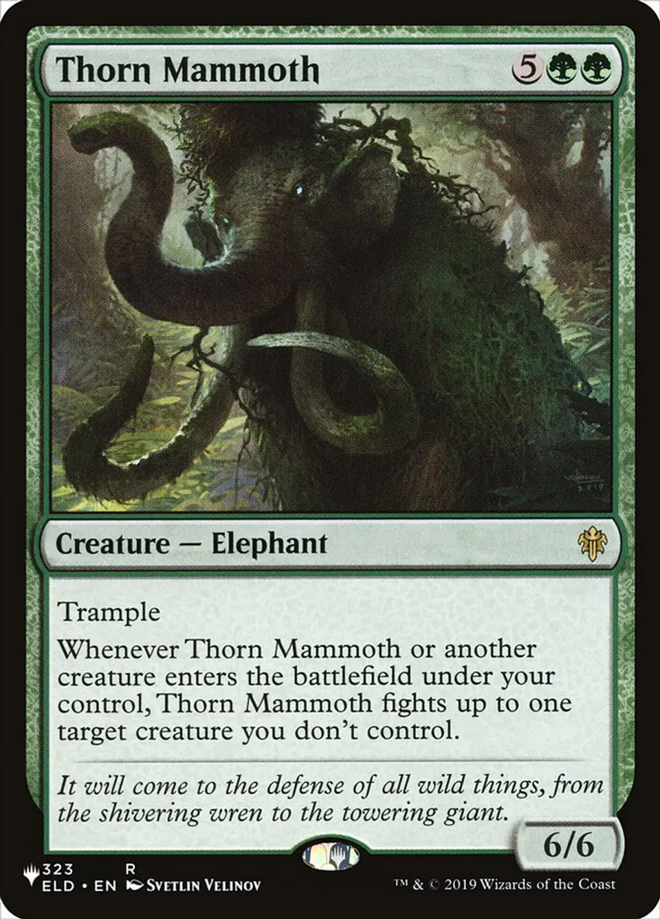 Thorn Mammoth | Inglés | NM | PLST 1