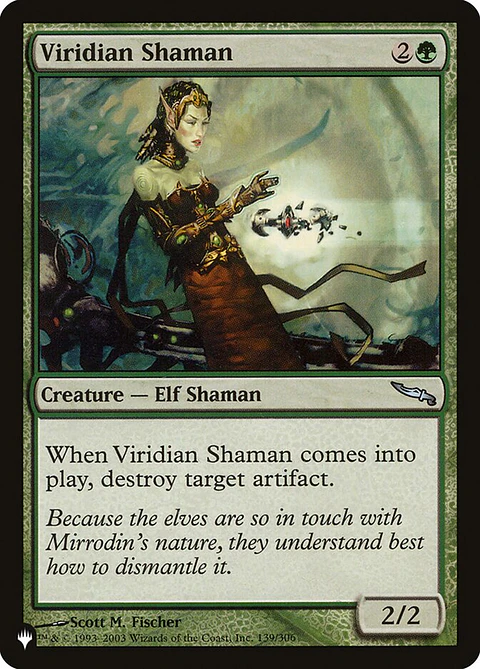 Viridian Shaman | Inglés | NM | PLST