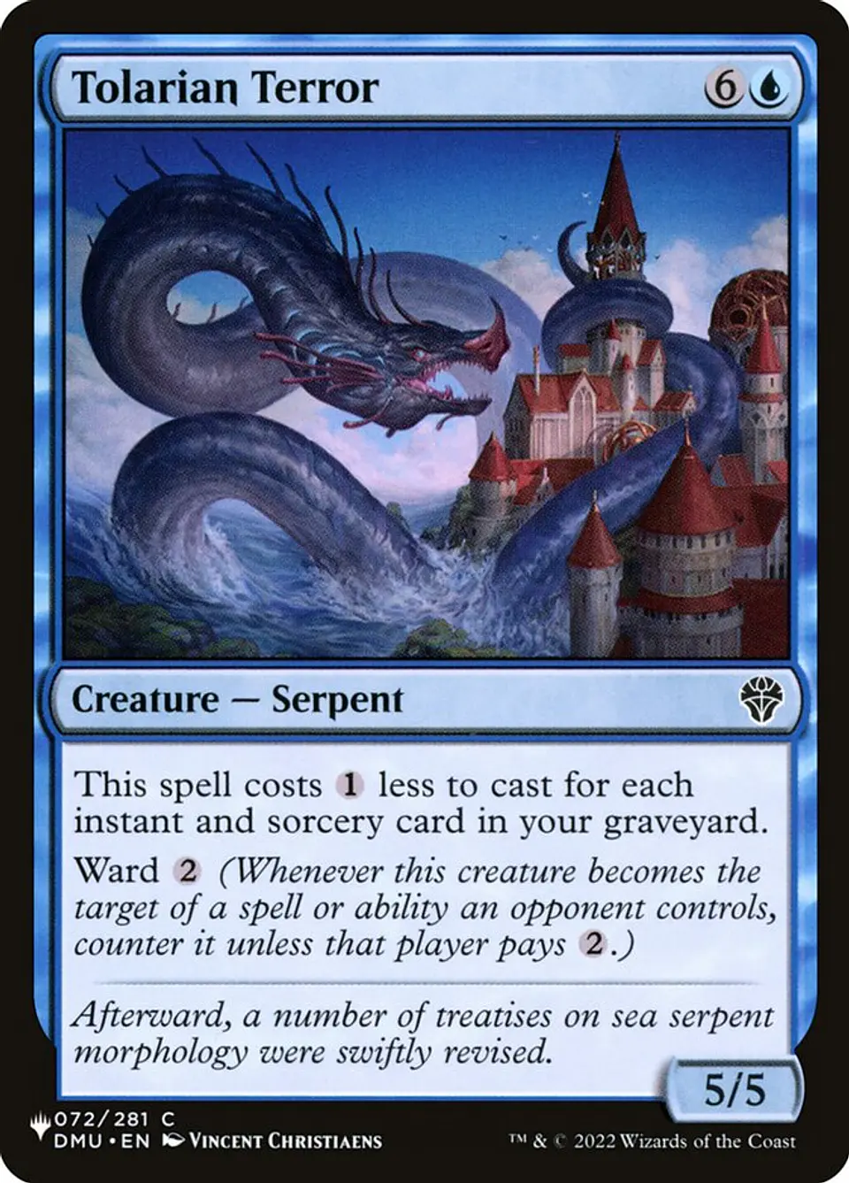 Tolarian Terror | Inglés | NM | PLST 1