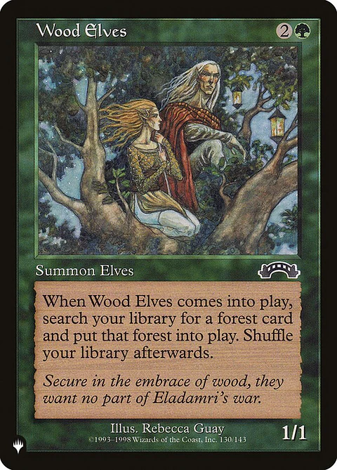Wood Elves (Retro Frame) | Inglés | NM | PLST