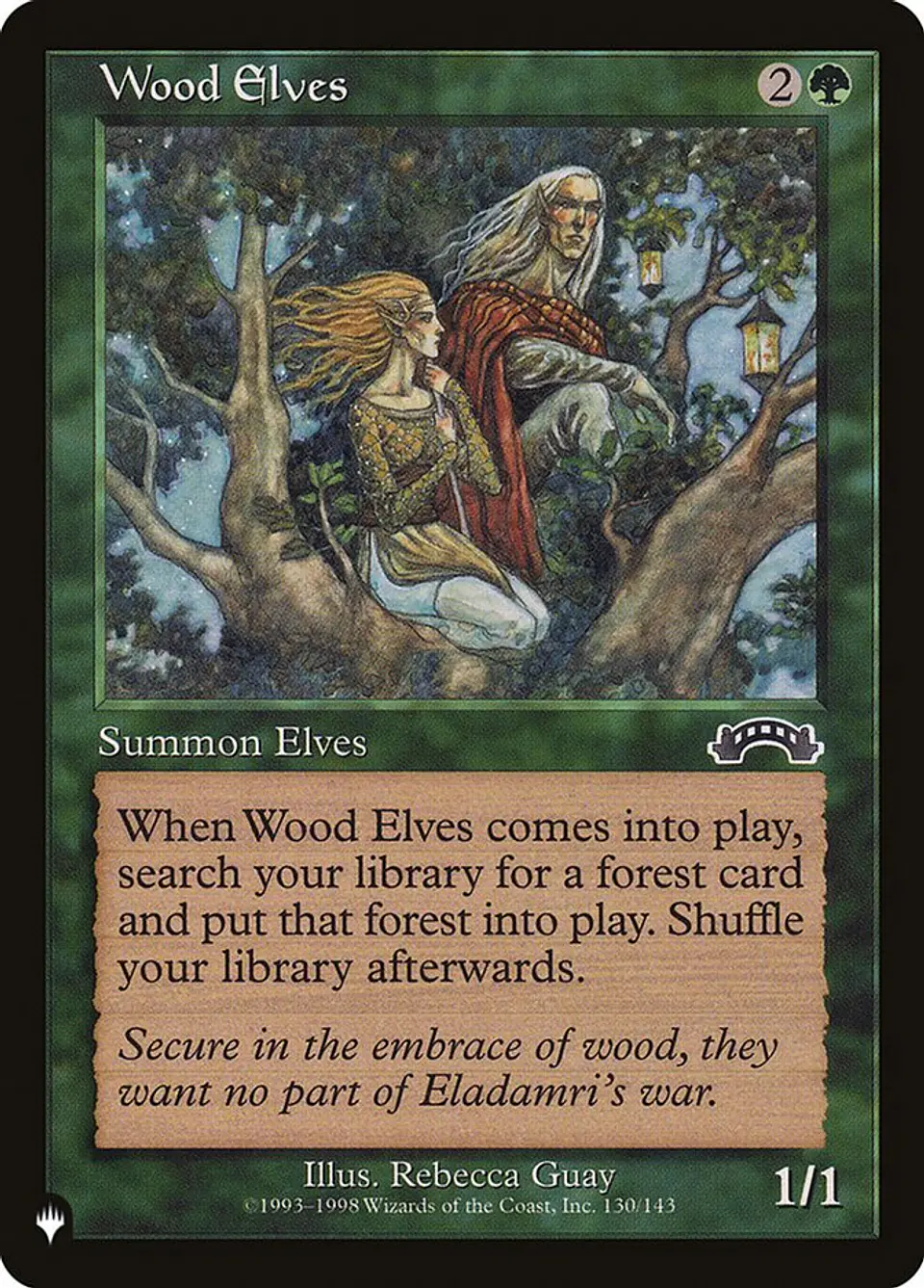 Wood Elves (Retro Frame) | Inglés | NM | PLST 1