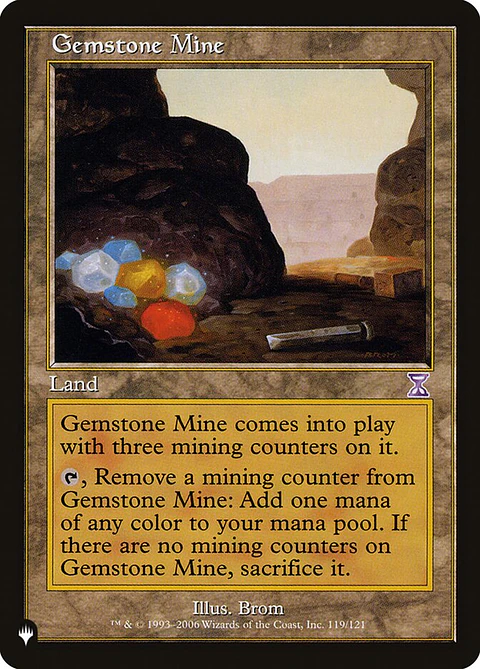 Gemstone Mine (Retro Frame) | Inglés | NM | PLST