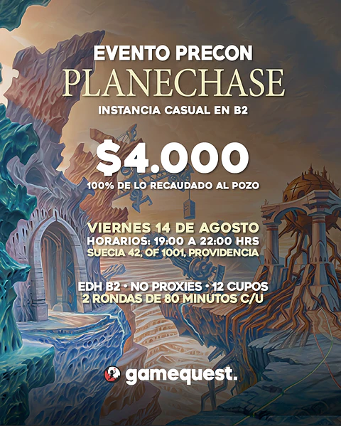 Evento Precon: Planechase (14-AGO)