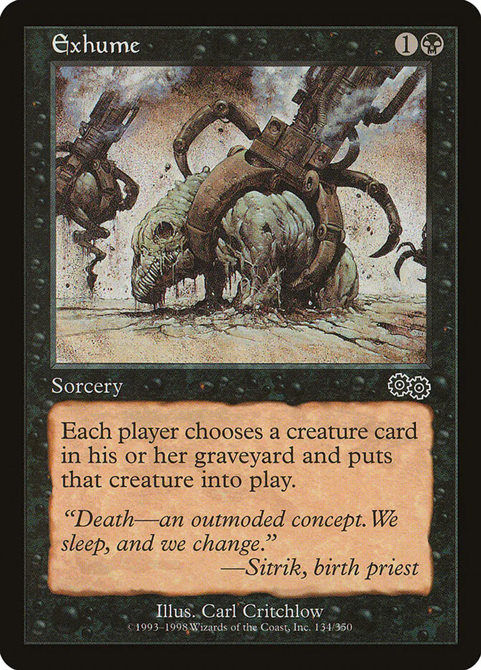 Exhume (Retro Frame) | Español | NM | USG 1
