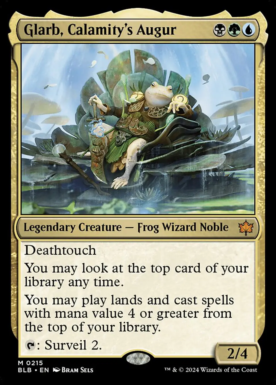 Glarb, Calamity's Augur | Español | NM | BLB 1