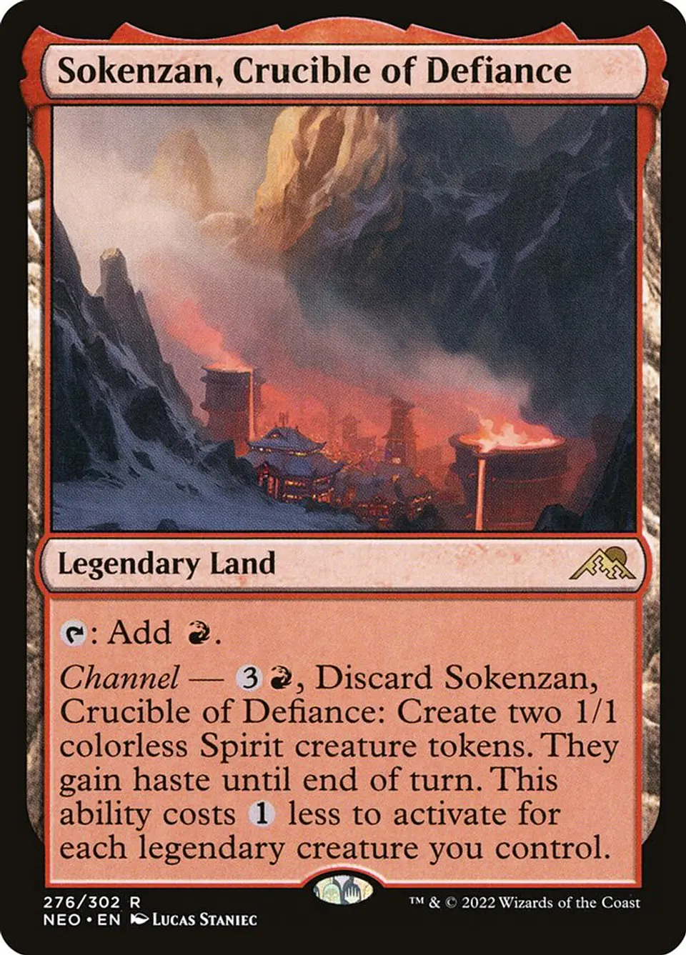 Sokenzan, Crucible of Defiance | Español | NM | NEO 1