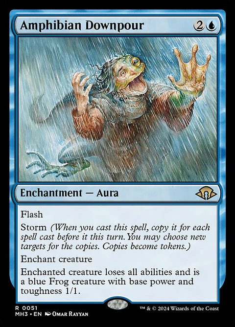 Amphibian Downpour | Español | NM | MH3