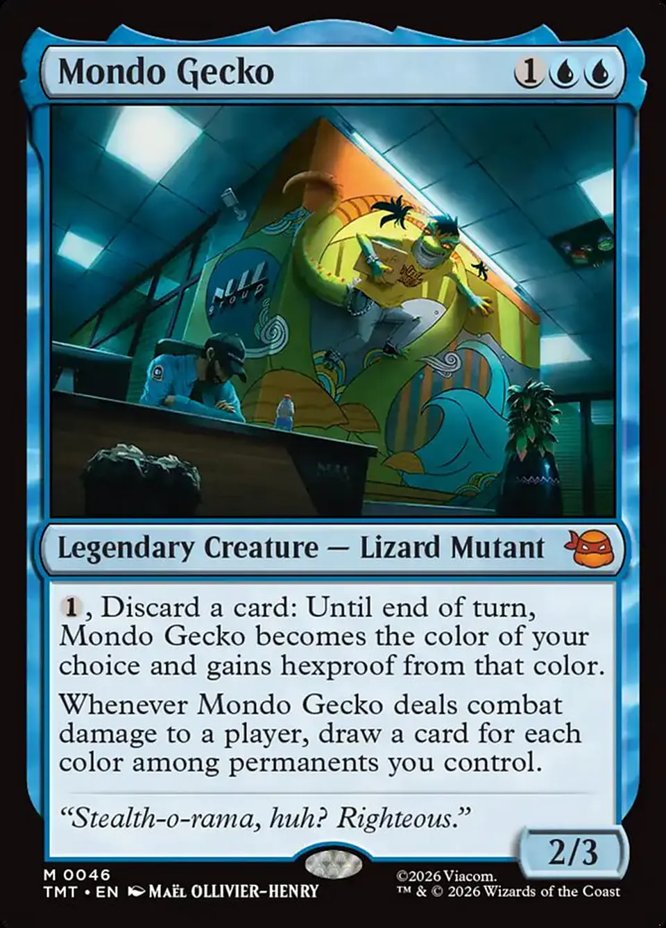 Mondo Gecko (foil) | Español | NM | TMT 1