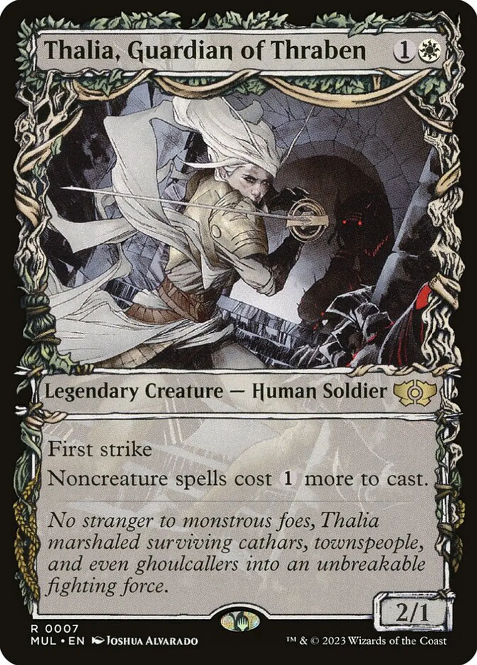 Thalia, Guardian of Thraben (Showcase) | Español | NM | MUL 1