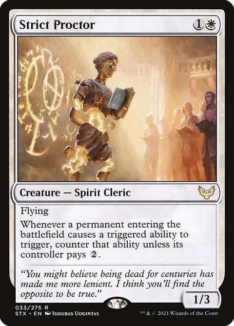 Strict Proctor | Español | NM | STX