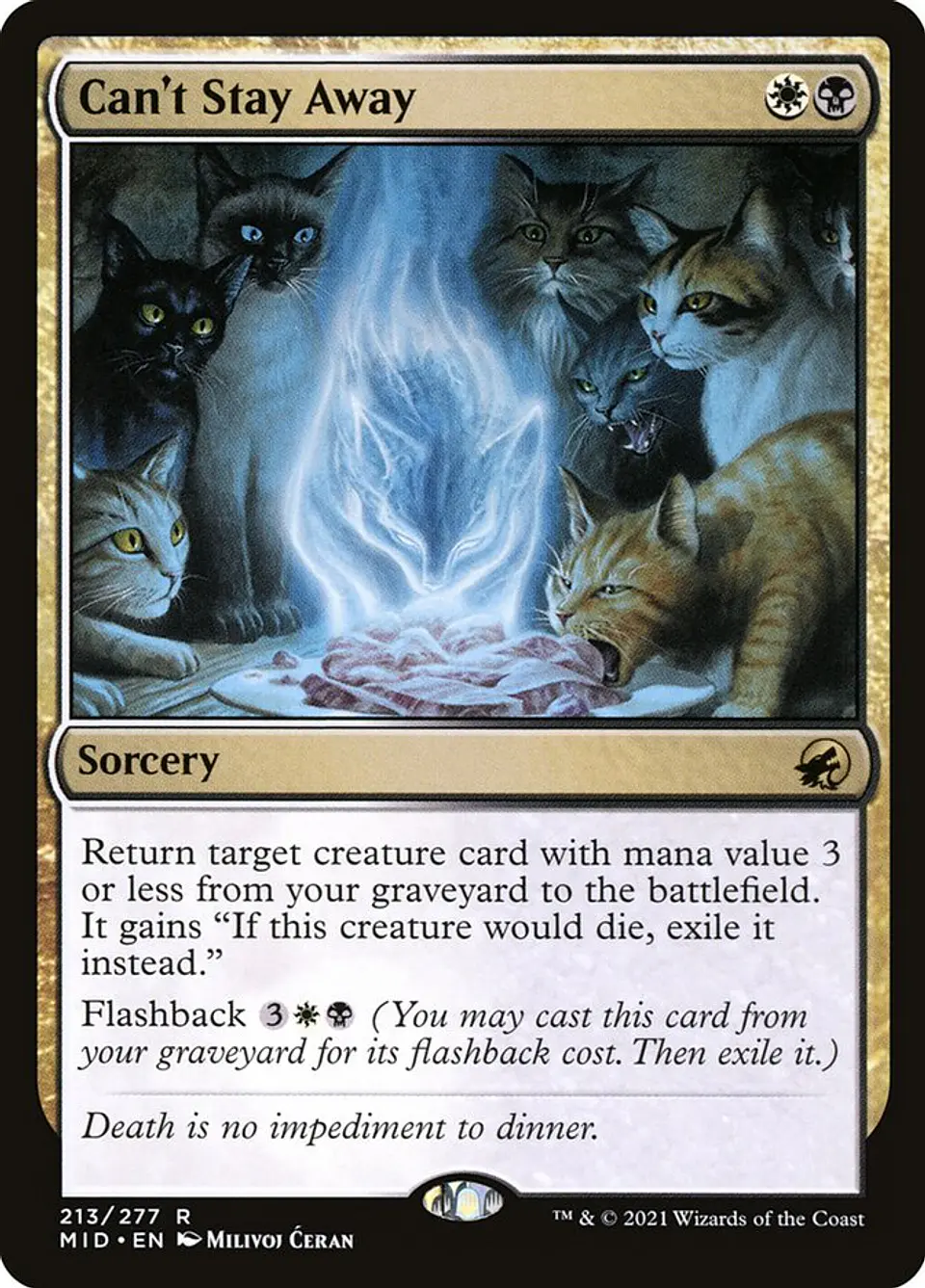 Can't Stay Away (foil) | Español | NM | MID 1