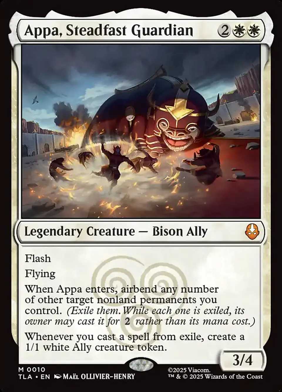 Appa, Steadfast Guardian | Español | NM | TLA 1