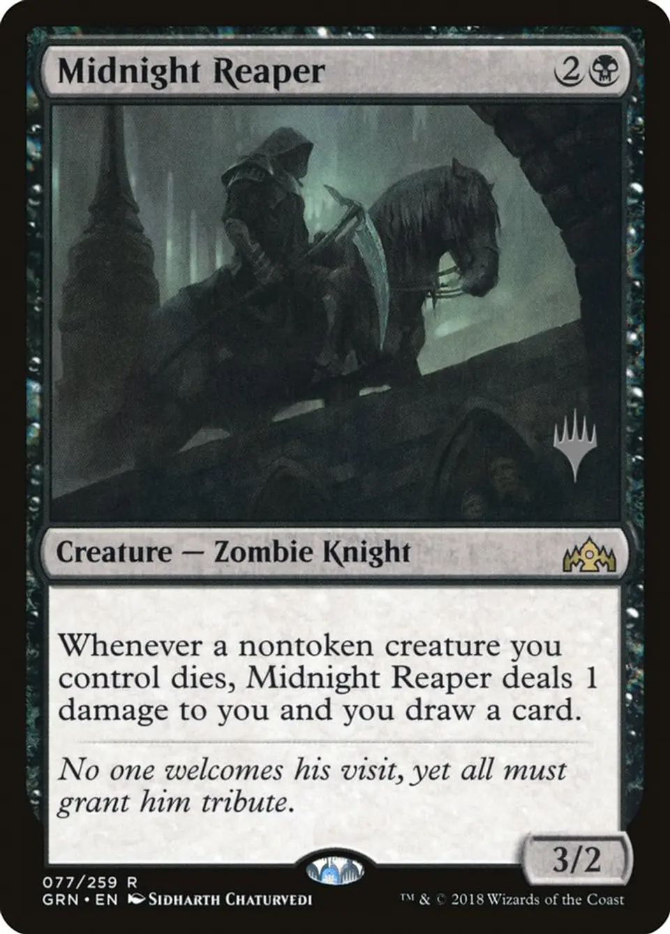 Midnight Reaper (foil) | Español | NM | PGRN 1