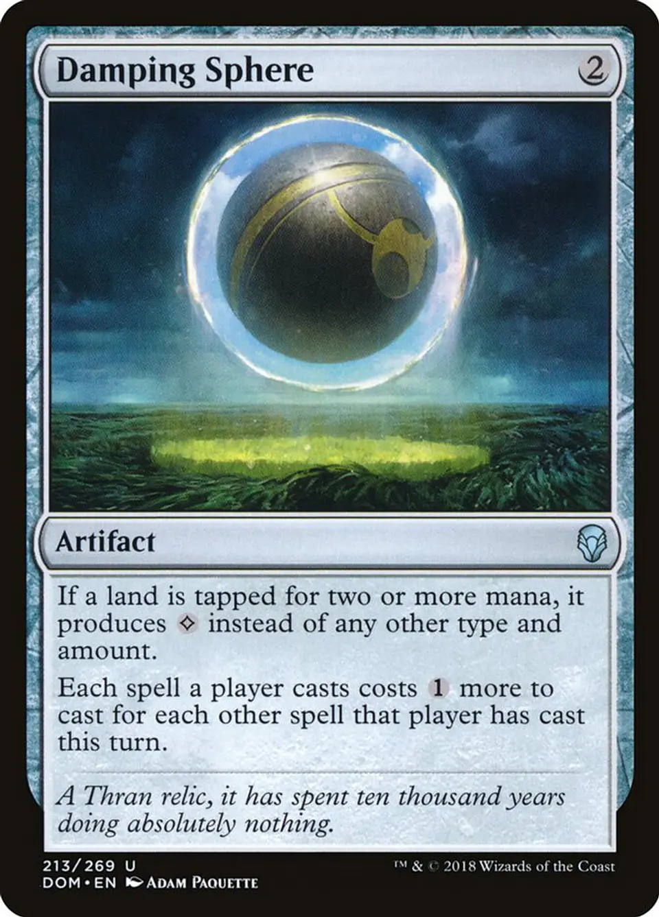 Damping Sphere | Español | NM | DOM 1