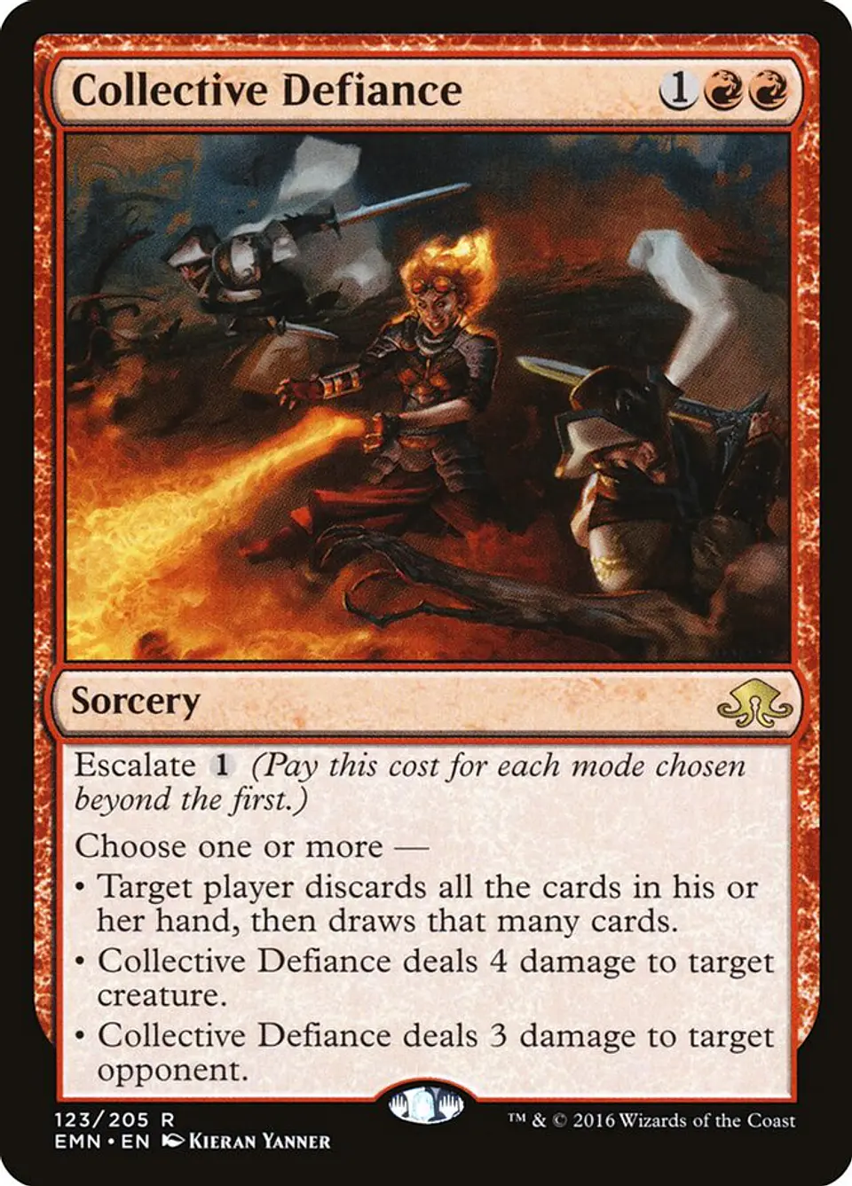 Collective Defiance (foil) | Español | EX | EMN 1