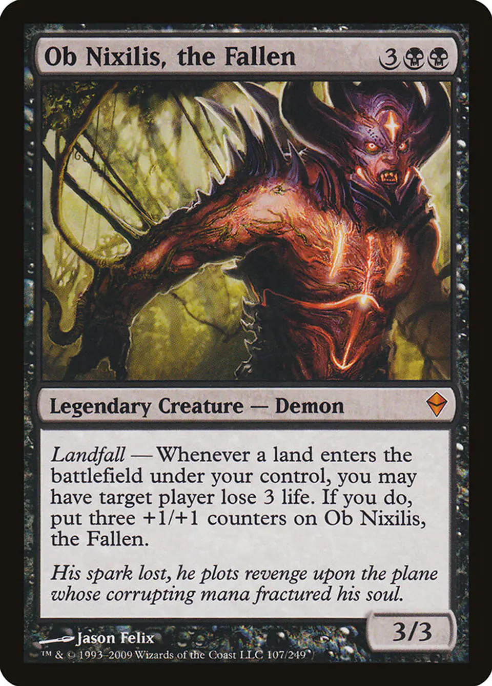 Ob Nixilis, the Fallen | Inglés | EX | ZEN 1