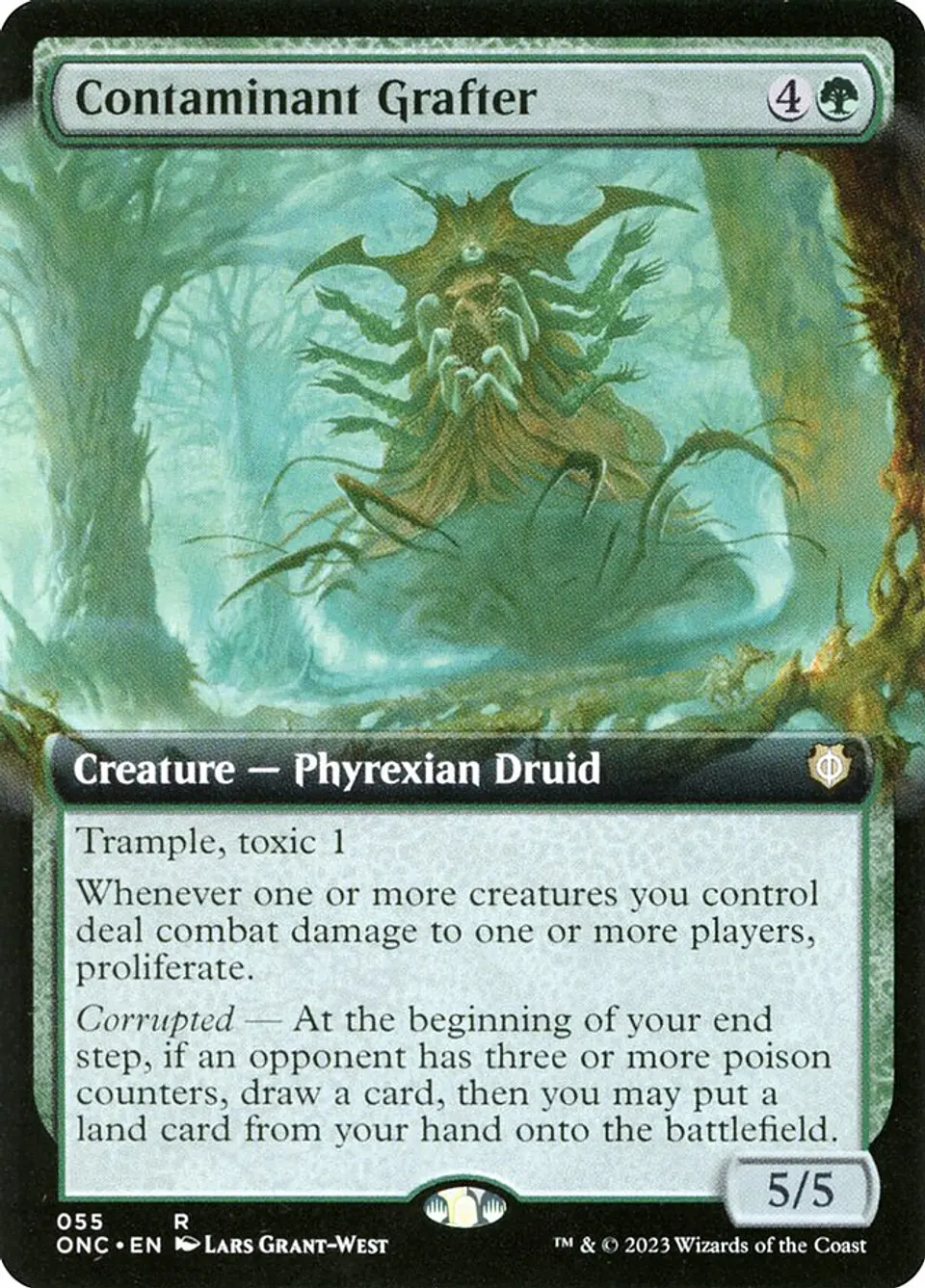 Contaminant Grafter (Extended Art) | Inglés | EX | ONC 1