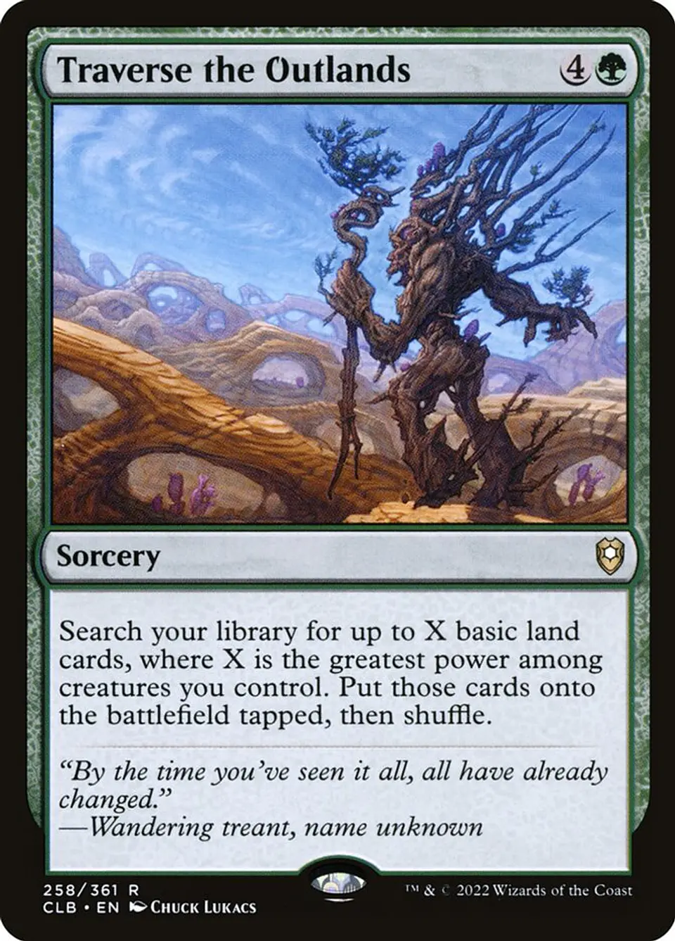 Traverse the Outlands | Español | NM | CLB 1