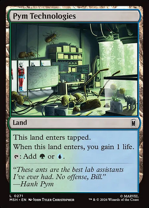 Pym Technologies (foil) | Español | NM | MSH