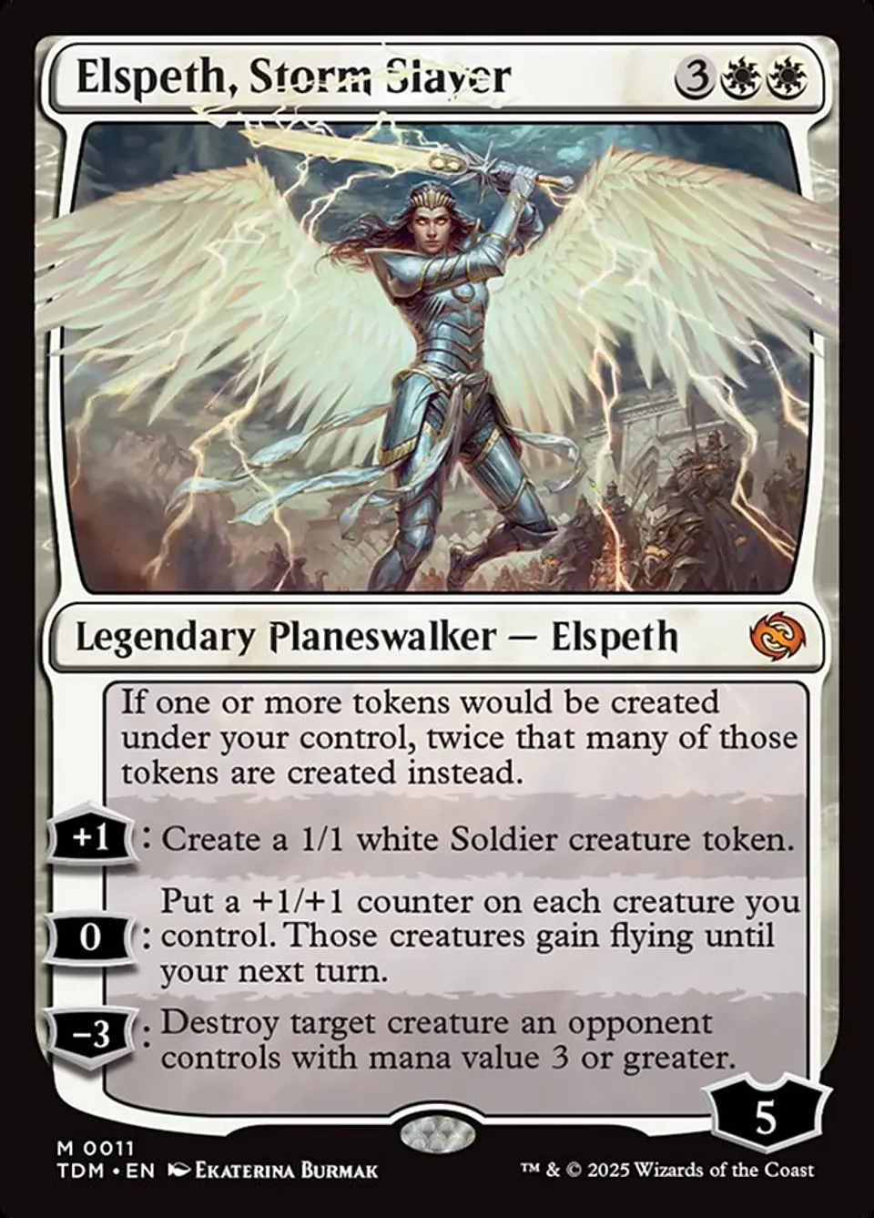 Elspeth, Storm Slayer | Español | NM | TDM 1