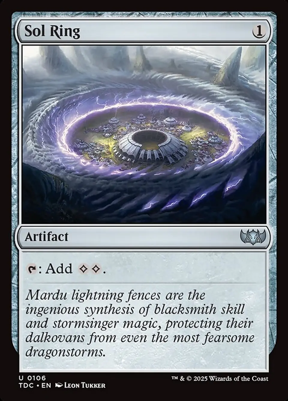 Sol Ring | Español | NM | TDC 1