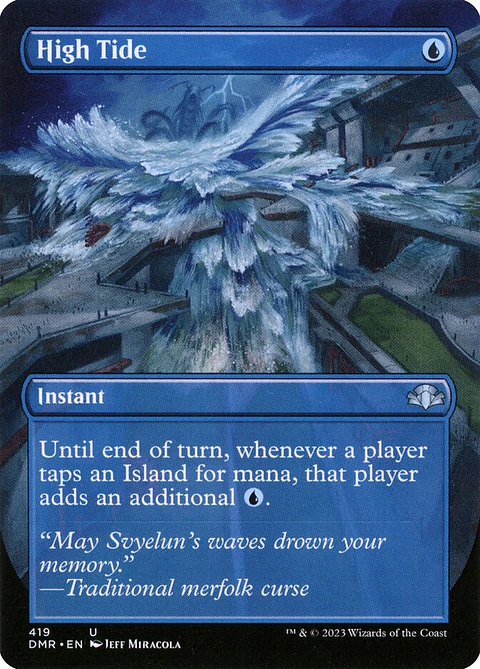 High Tide (Borderless) | Inglés | NM | DMR