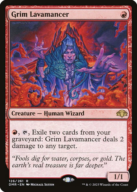 Grim Lavamancer | Inglés | NM | DMR